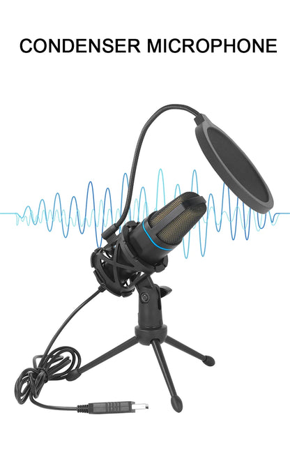 RGB USB Gaming Microphone – Streaming & Podcast Mic