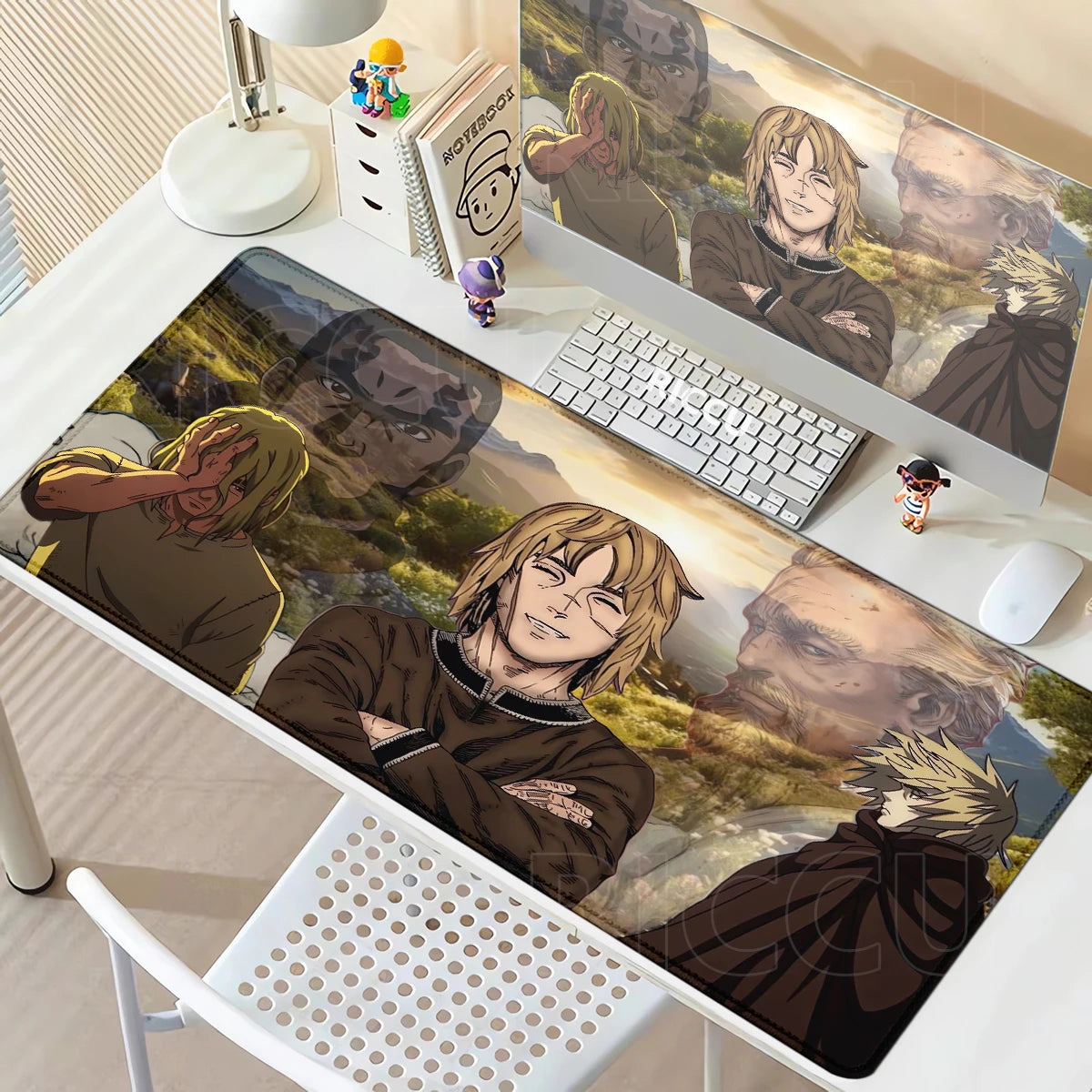 Vinland Saga XL E-Sports Desk Mat – LockEdge Edition | Anti-Slip Anime Mousepad