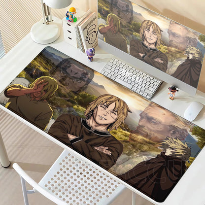 Vinland Saga XL E-Sports Desk Mat – LockEdge Edition | Anti-Slip Anime Mousepad