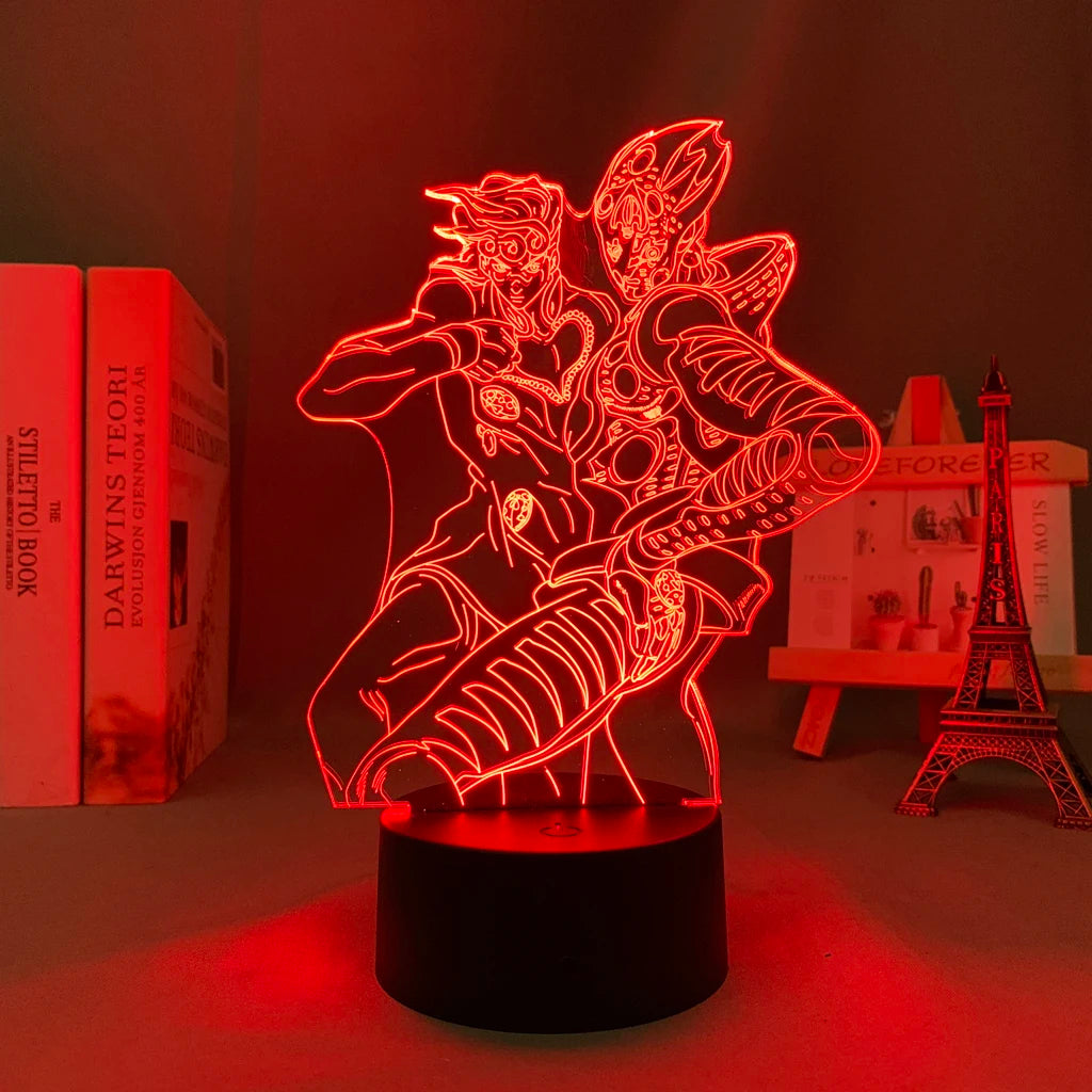 JoJo's Bizarre Adventure Hol 3D LED Night Light
