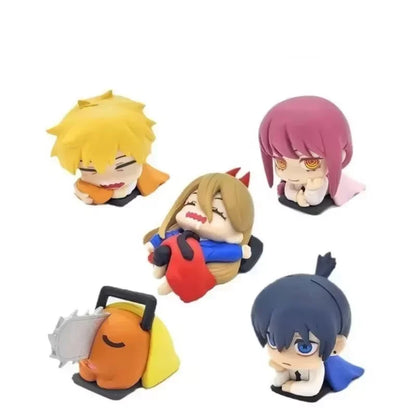Chainsaw Man Kawaii Mini Figure Set – Chibi PVC Collectibles