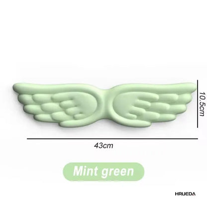 Angel Wing Memory Foam Wrist Rest Set | Keyboard & Mouse | Ergonomic Non-Slip