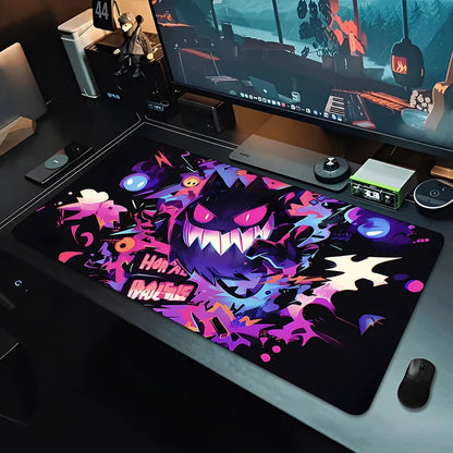 Gengar Anime Extended Gaming Mouse Pad Desk Mat
