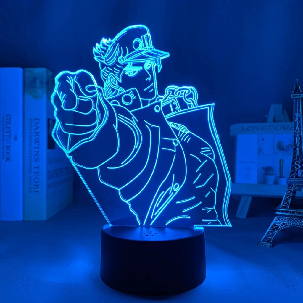 JoJo's Bizarre Adventure Hol 3D LED Night Light