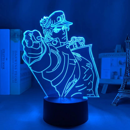 JoJo's Bizarre Adventure Hol 3D LED Night Light