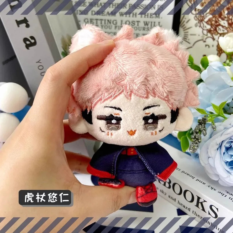 Jujutsu Kaisen Plush Doll Keychain – Choso, Okkotsu Yuta & Fushiguro Megumi Anime Stuffed Toy Keyring Gift