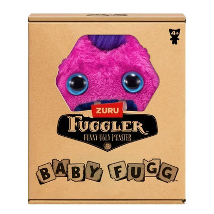 Fuggler Ugly Teeth Monster Plush Toy – Cute Wide-Eyed Collectible Mini Plush Doll (8–9cm)