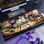 Attack on Titan XXL Gaming Mouse Pad – Anime Desk Mat (90×40cm) with Non-Slip Base & Stitched Edges
