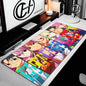Dandadan Ayase Momo & Takakura Ken XXL Gaming Mouse Pad – Anime Desk Mat with Non-Slip Base