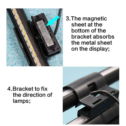 LED Monitor Light Bar – Eye-Care Screen Light with Stepless Dimming for Computer Monitors, Work & Gaming