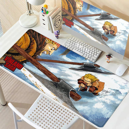 Vinland Saga XL E-Sports Desk Mat – LockEdge Edition | Anti-Slip Anime Mousepad