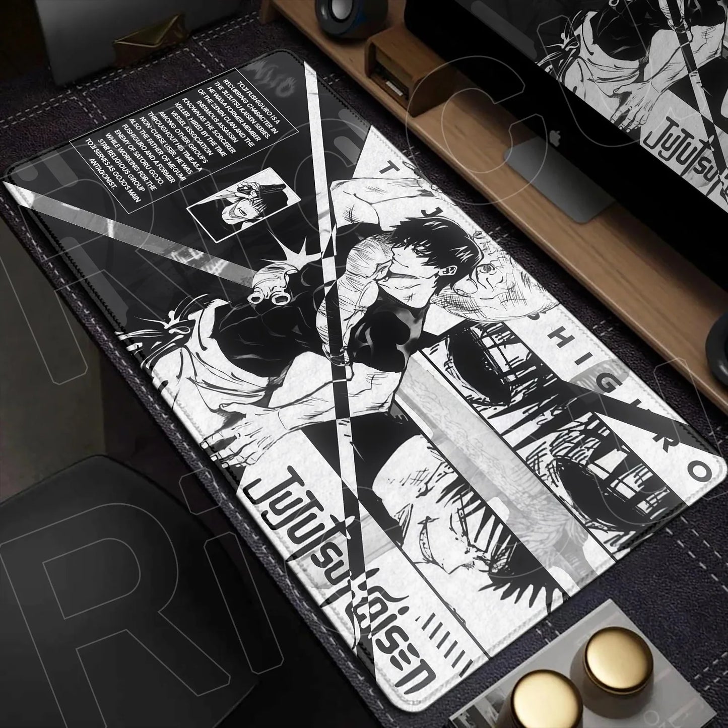 Jujutsu Kaisen Anime Desk Mat – XXL Gaming Mouse Pad
