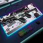 RGB XXL Gaming Mouse Pad – LED Backlit CSGO Desk Mat | Large Non-Slip Keyboard & Mouse Pad for PC Gaming Setup