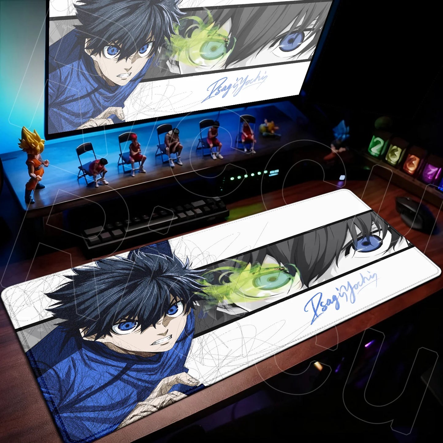 Blue Lock XXL Gaming Mouse Pad