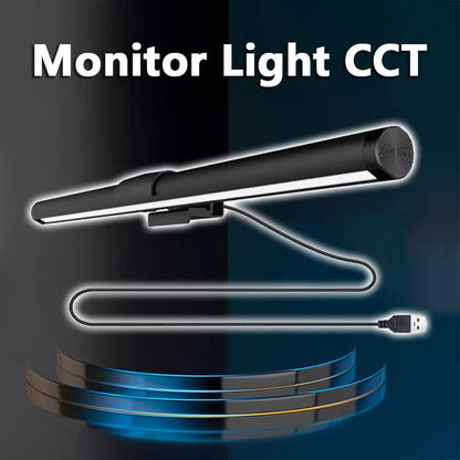 LED Monitor Light Bar – Eye-Care Screen Light with Stepless Dimming for Computer Monitors, Work & Gaming