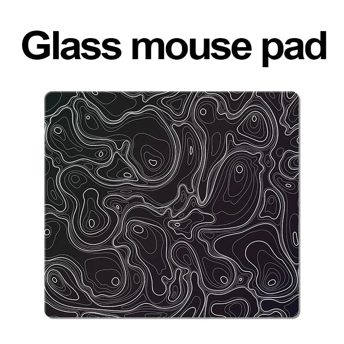 SolarGlide XXL – Ultra-Smooth Glass Gaming Mouse Pad for Precision Aim (FPS Ready)