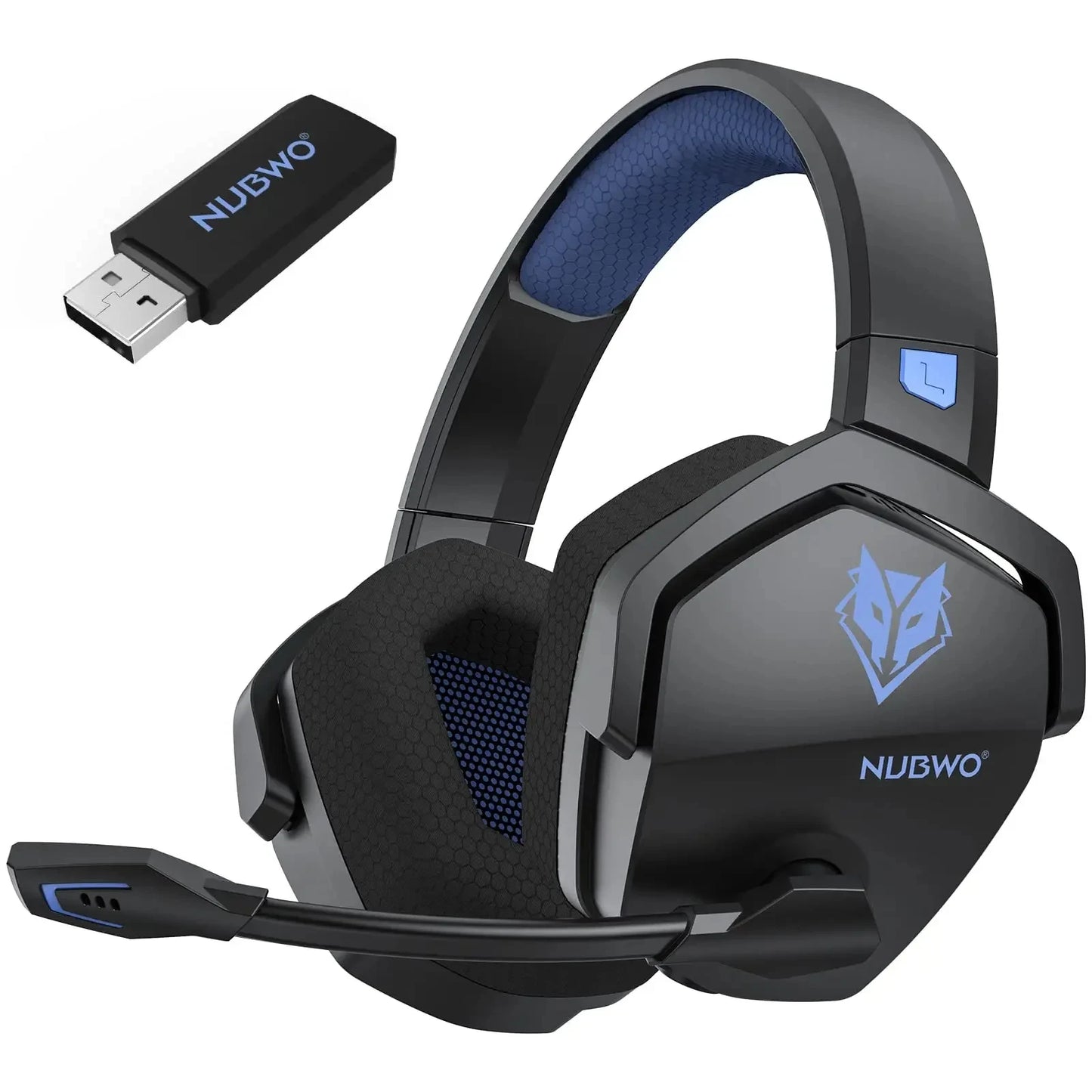 NUBWO G06 Dual Wireless Gaming Headset – 7.1 Surround Sound