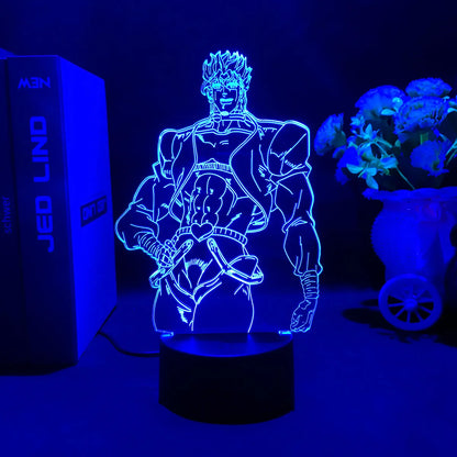 JoJo's Bizarre Adventure Hol 3D LED Night Light