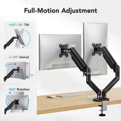 FlexView Pro Dual Monitor Arm (13–32")