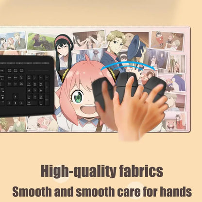 SPY×FAMILY Anya Forger XXL Gaming Mouse Pad (900×400mm) – Kawaii Anime Desk Mat with Anti-Slip Base