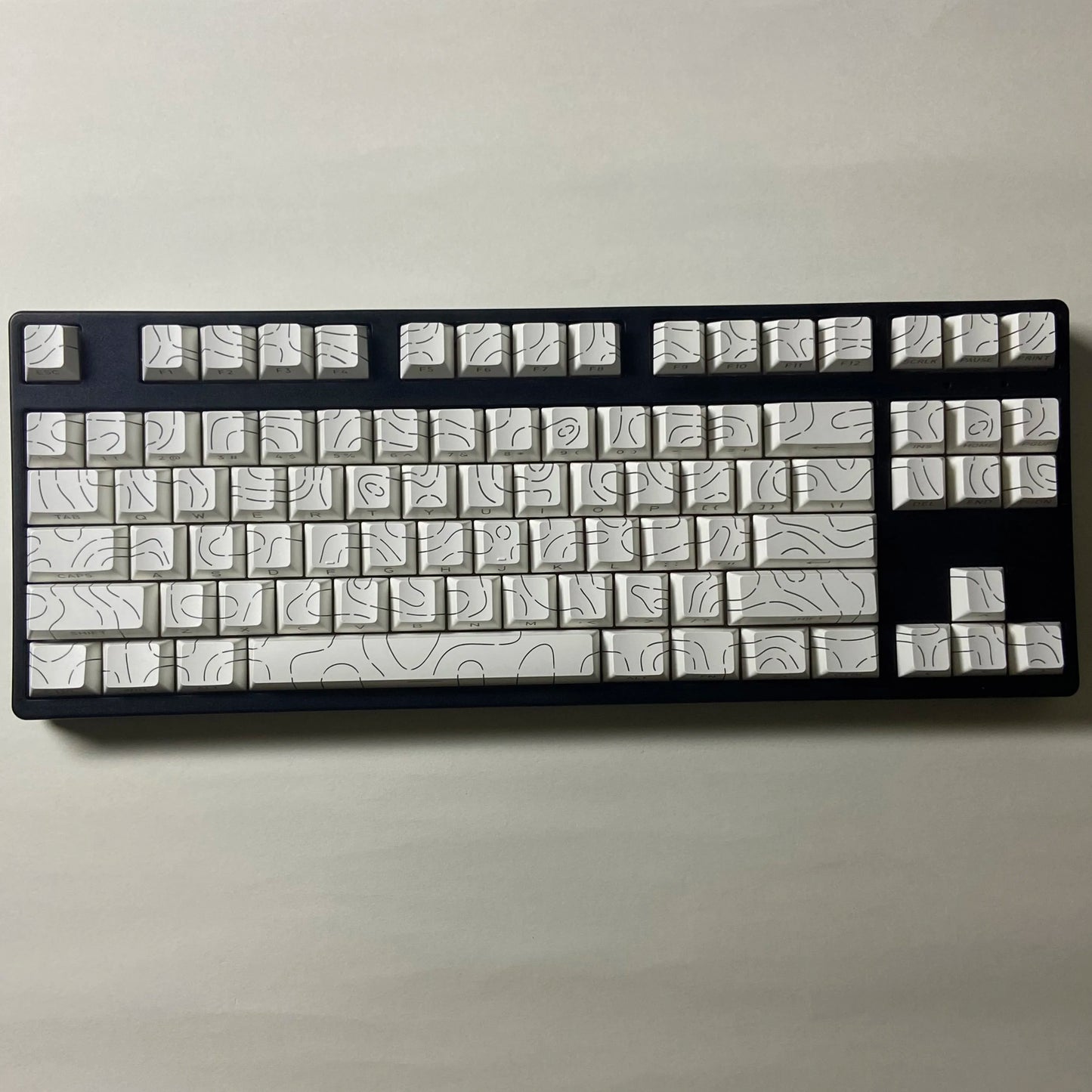 Aurora SideGlow Keycaps – Gradient RGB Shine-Through PBT