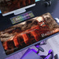 Attack on Titan XXL Gaming Mouse Pad – Anime Desk Mat (90×40cm) with Non-Slip Base & Stitched Edges