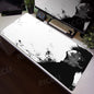 Tokyo Ghoul Anime XXL Desk Pad – Large Gaming Mouse Mat for Home Office & PC Setup, Black & White Comic Style Keyboard & Mouse Pad with Stitched Edge