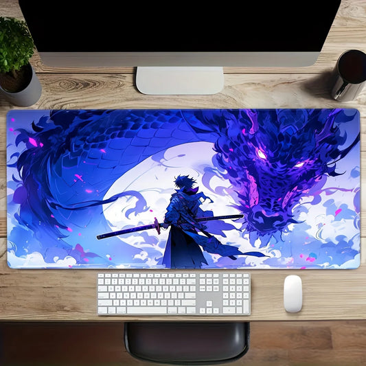 Anime Dragon Boy Large Gaming Mouse Pad Desk Mat
