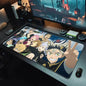 Black Clover XXL Gaming Mouse Pad (90×40cm) – HD Printed Anime Desk Mat with Non-Slip Base & Stitched Edges