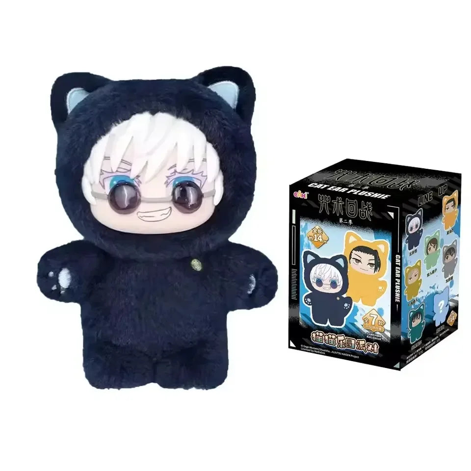 JJK Cat Plush Blind Box – Jujutsu Kaisen  Anime Keychain Pendant Collectible