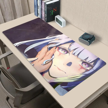 Cyberpunk: Edgerunners XXL Gaming Mouse Pad – Anime Desk Mat, Non-Slip Rubber Extended Keyboard & Mouse Mat for PC Gaming Setup