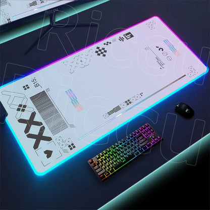 RGB XXL Gaming Mouse Pad – LED Backlit CSGO Desk Mat | Large Non-Slip Keyboard & Mouse Pad for PC Gaming Setup