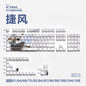 NEON SHOGUN Keycap Set – 129-Key Anime PBT Side-Glow Edition