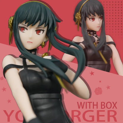 SPY×FAMILY Anya & Yor Forger 16cm Kawaii Anime Figure – Premium Standing Collectible Model