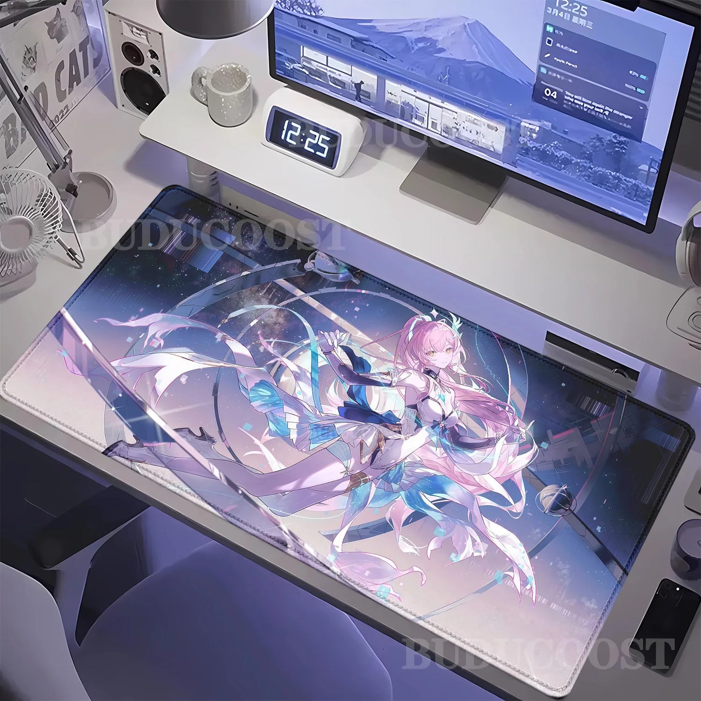 Gaming Mousepad Aemeath Wuthering  400x900mm HD Printing Desk Mat
