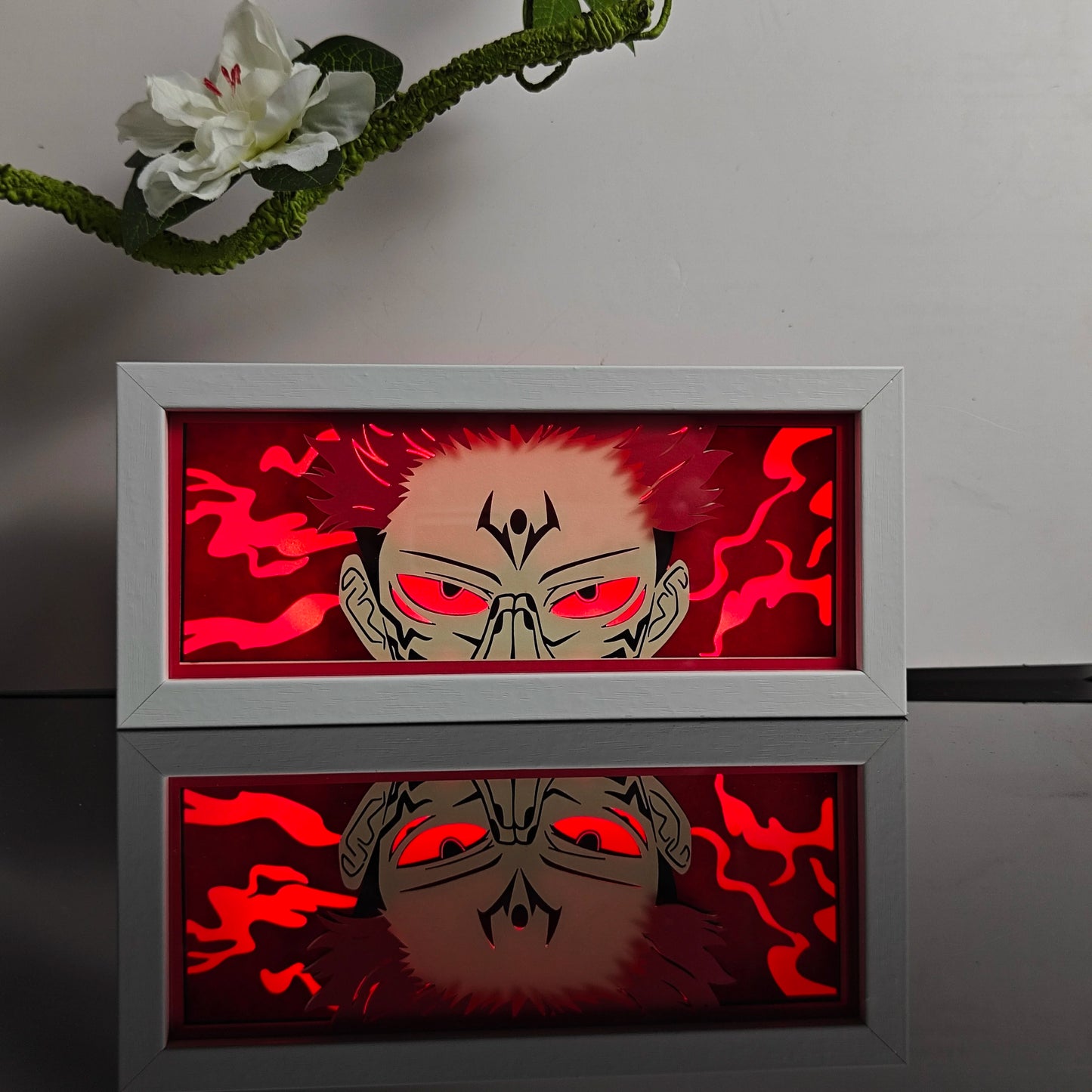 3D Anime Motion LED Lightbox – RGB Night Lamp for Bedroom & Desk Decor