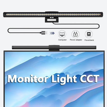 LED Monitor Light Bar – Eye-Care Screen Light with Stepless Dimming for Computer Monitors, Work & Gaming