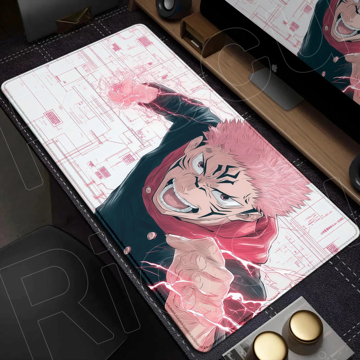 Jujutsu Kaisen Anime Desk Mat – XXL Gaming Mouse Pad
