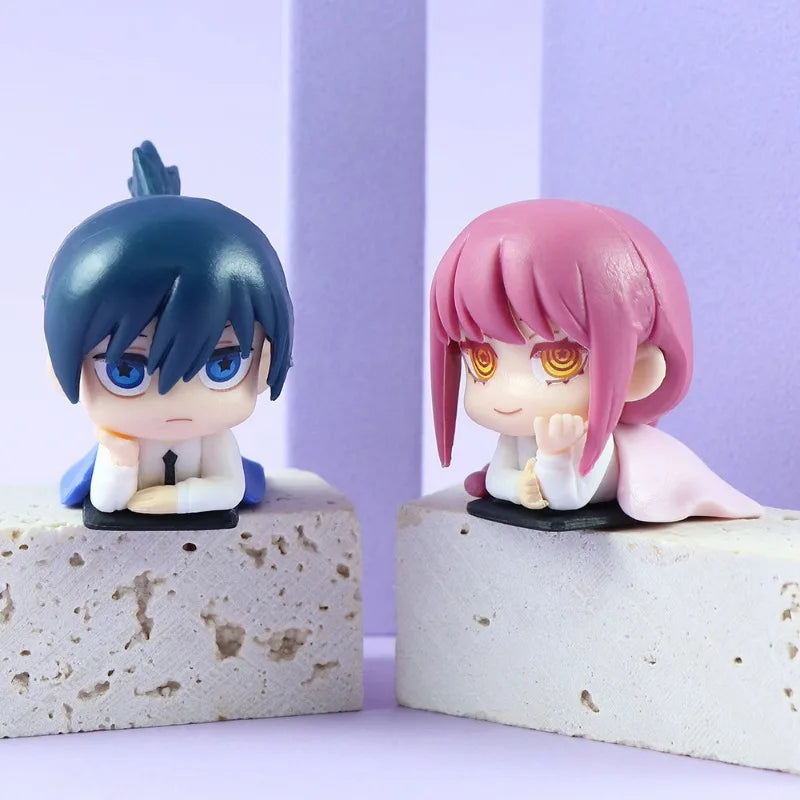 Chainsaw Man Kawaii Mini Figure Set – Chibi PVC Collectibles