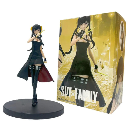 SPY×FAMILY Anya & Yor Forger 16cm Kawaii Anime Figure – Premium Standing Collectible Model