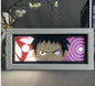 Uchiha Sasuke & Uzumaki Naruto 3D Anime LED Light Box