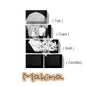 MAKIMA NOIR Keycap Set – 129-Key Anime PBT Japan Edition