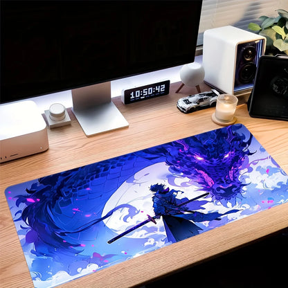 Anime Dragon Boy Large Gaming Mouse Pad Desk Mat