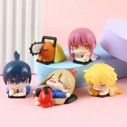 Chainsaw Man Kawaii Mini Figure Set – Chibi PVC Collectibles