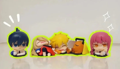 Chainsaw Man Kawaii Mini Figure Set – Chibi PVC Collectibles
