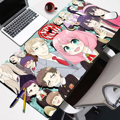 SPY×FAMILY Anya Forger XXL Gaming Mouse Pad (900×400mm) – Kawaii Anime Desk Mat with Anti-Slip Base