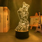 JoJo's Bizarre Adventure Hol 3D LED Night Light
