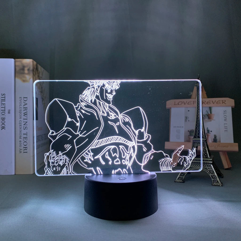 JoJo's Bizarre Adventure Hol 3D LED Night Light