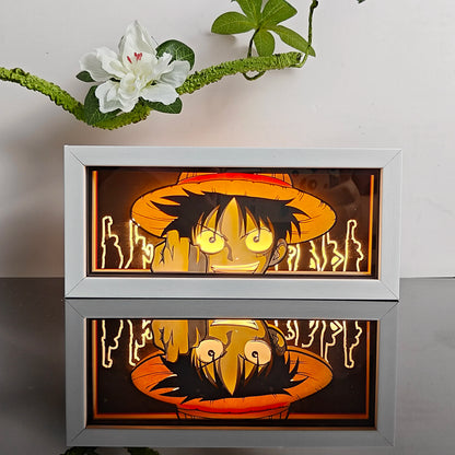 3D Anime Motion LED Lightbox – RGB Night Lamp for Bedroom & Desk Decor