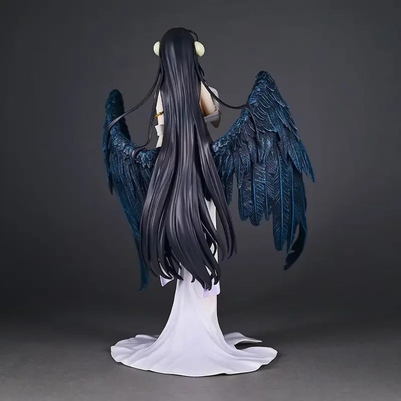 Overlord Albedo White Dress Winged GK Figure – Premium Anime Statue Collectible (Desk & Display Model)